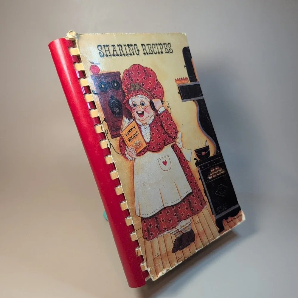 Sharing Recipes Cookbook By Ladies Joy Fellowship Butler Assembly Of God 1984